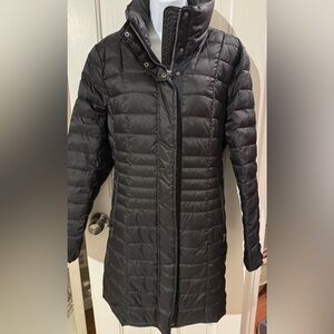 Marc New York Black Quilted Long Puffer Coat